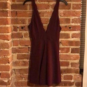 Scalloped Detail Dress